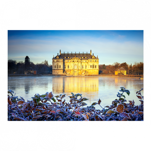 Acryl Board (01579) eisiger Palaisteich