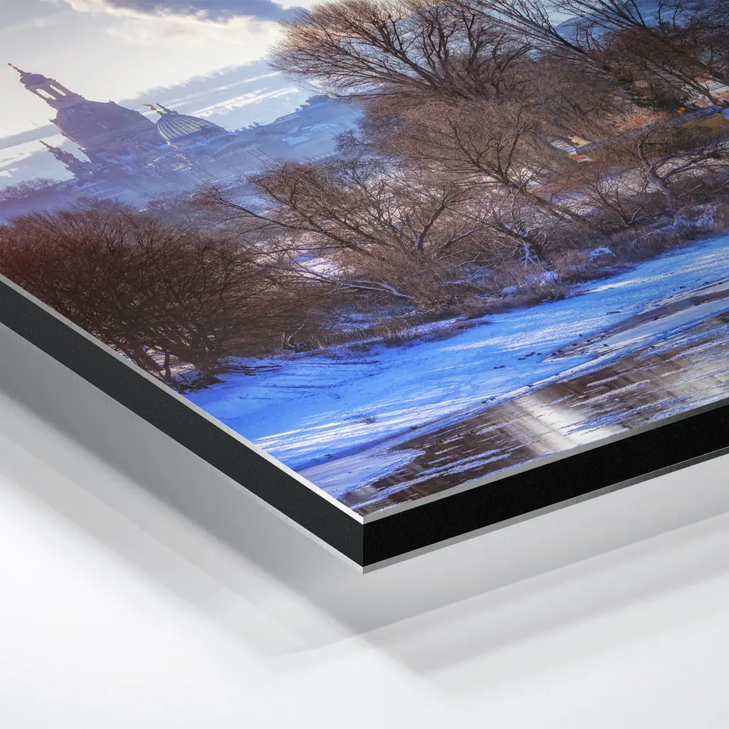 Alu-Dibond (01605) Blick von der Waldschlößchenbrücke – Bild 3