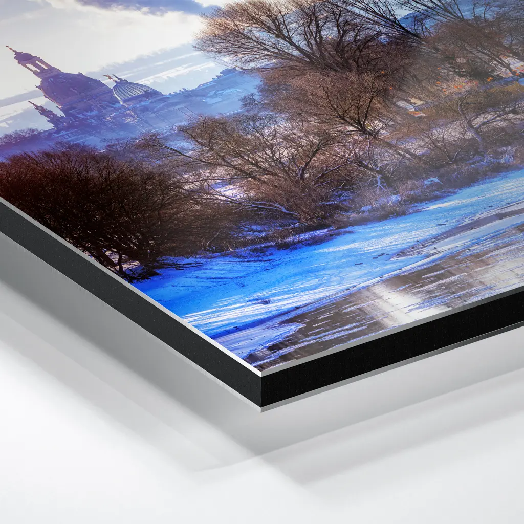 Alu-Dibond (01605) Blick von der Waldschlößchenbrücke – Bild 4