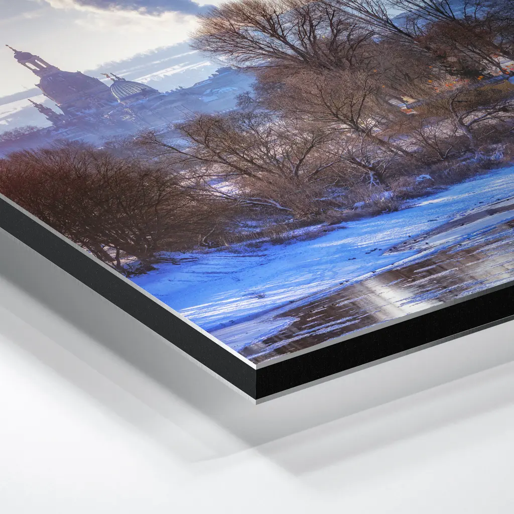 Alu-Dibond (01605) Blick von der Waldschlößchenbrücke – Bild 6