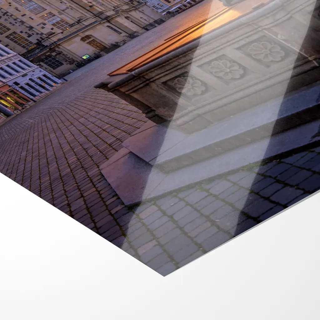 Poster (01619) Friedensbrunnen zum Sonnenaufgang – Bild 2