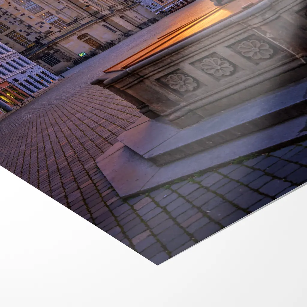 Poster (01619) Friedensbrunnen zum Sonnenaufgang – Bild 3