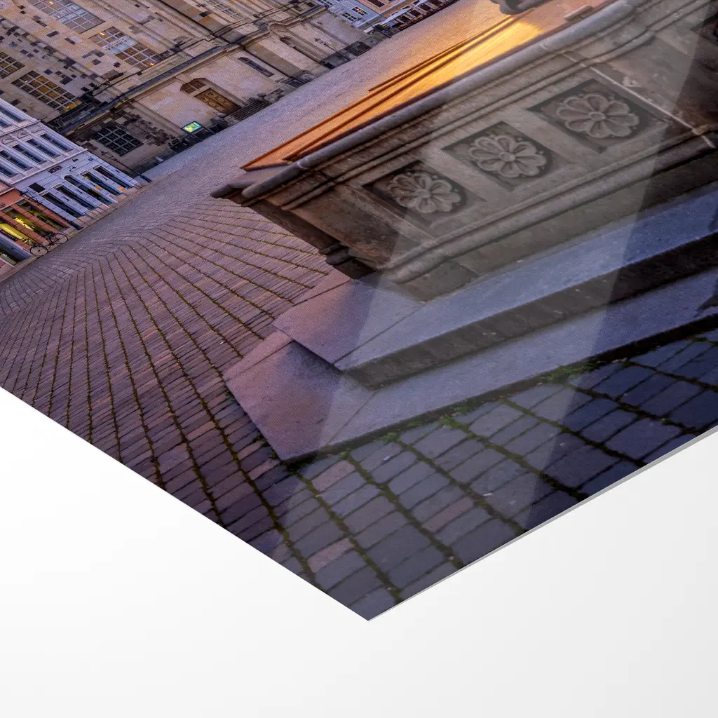 Poster (01619) Friedensbrunnen zum Sonnenaufgang – Bild 5