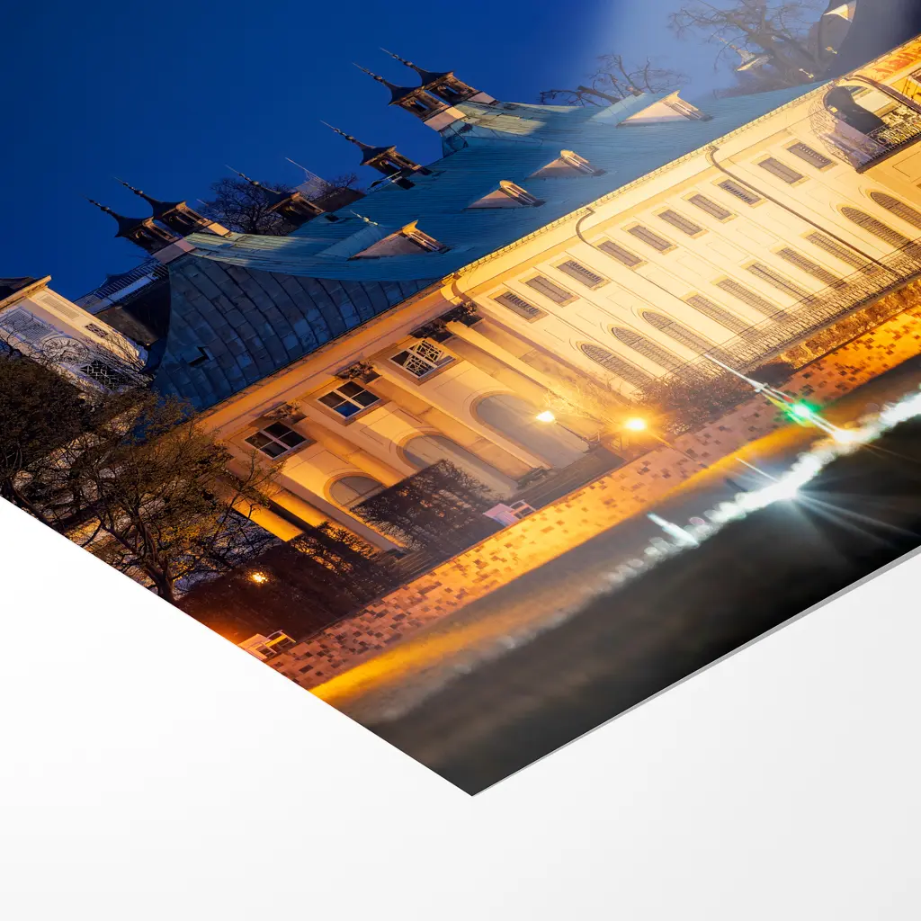 Fotoabzug (01621) Mondaufgang am Schloss Pillnitz – Bild 3