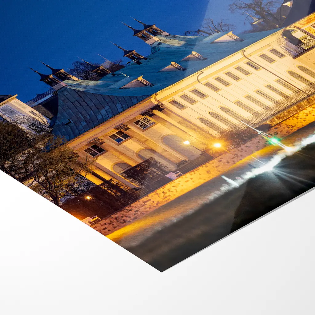 Fotoabzug (01621) Mondaufgang am Schloss Pillnitz – Bild 5