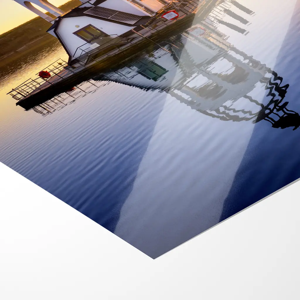 Poster (01625) Störmthaler See zum Sonnenaufgang – Bild 2