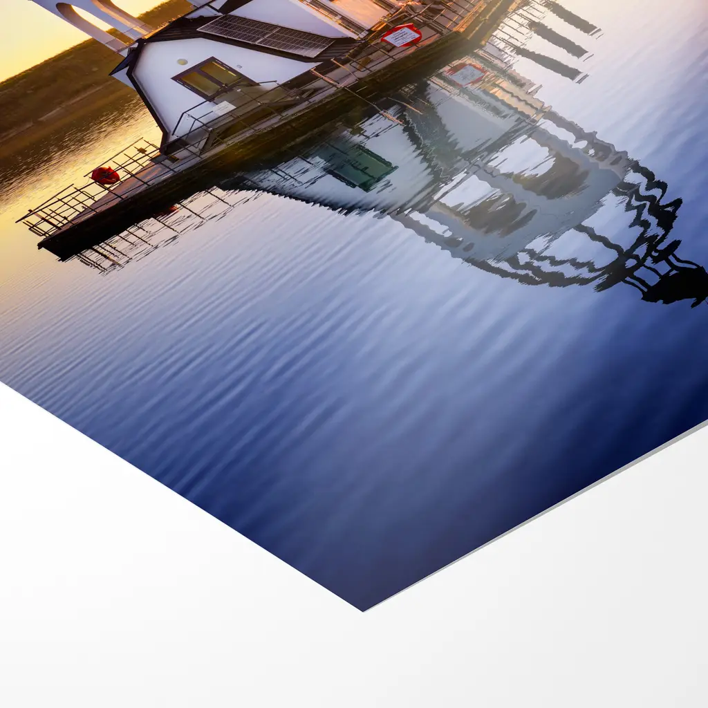 Poster (01625) Störmthaler See zum Sonnenaufgang – Bild 3