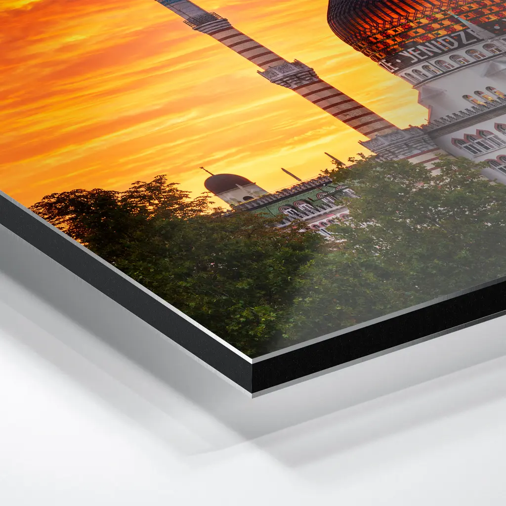 Alu-Dibond (01740) Yenidze zum Sonnenuntergang – Bild 4