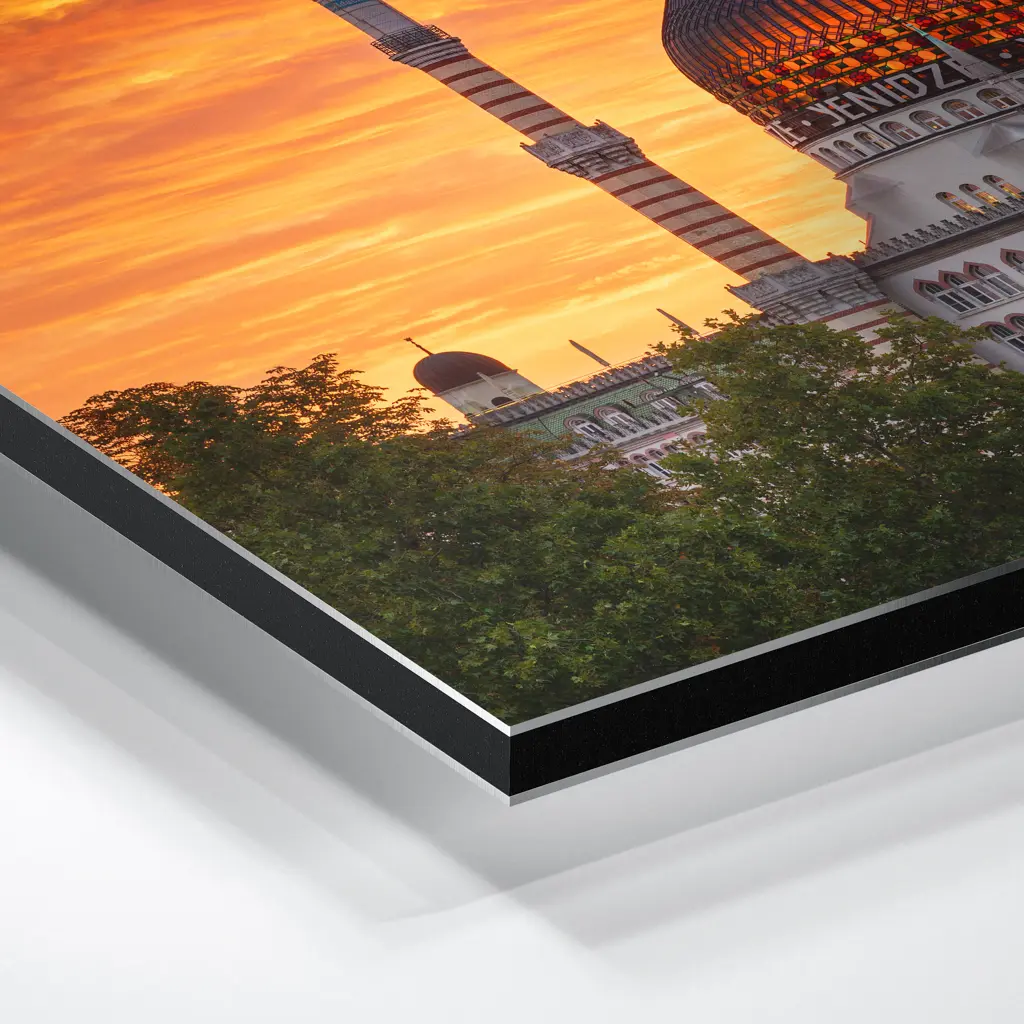 Alu-Dibond (01740) Yenidze zum Sonnenuntergang – Bild 6