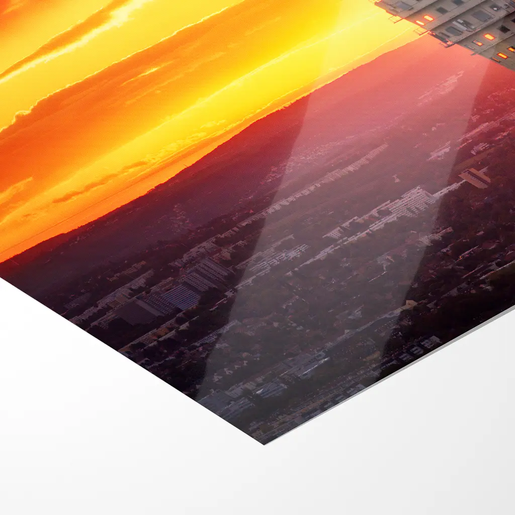 Fotoabzug (01741) Fernsehturm im Sonnenuntergang – Bild 5