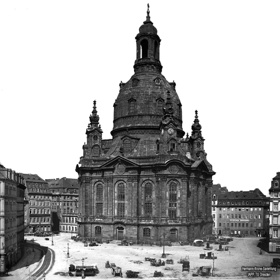 Frauenkirche im Jahre 1860