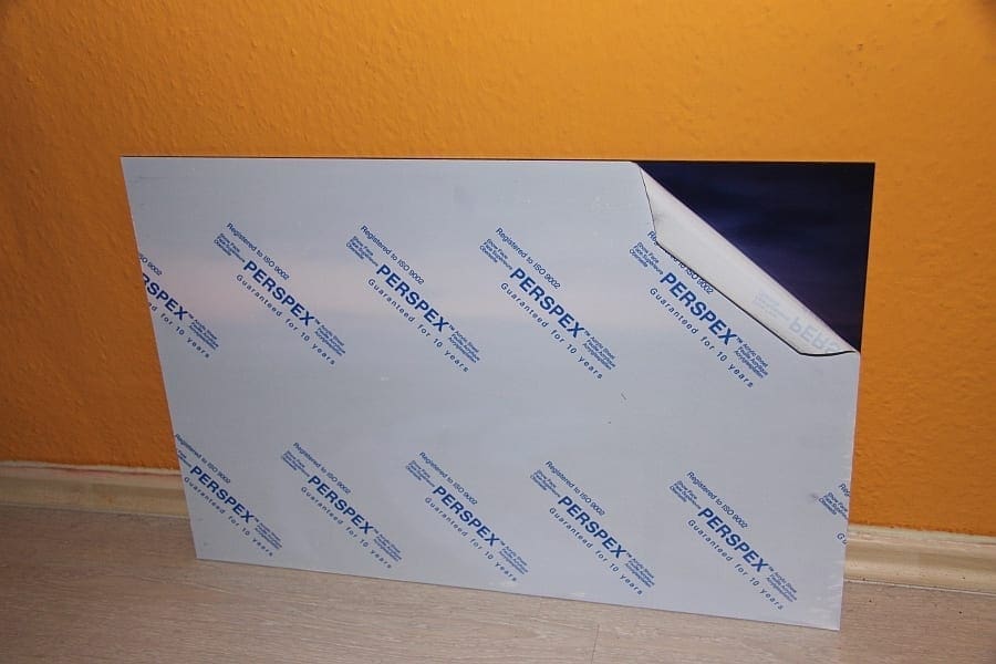 Foto hinter Acrylglas