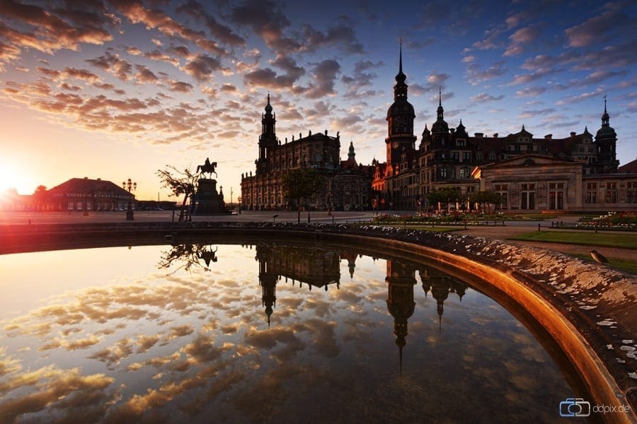 Dresden um 5 Uhr Morgens