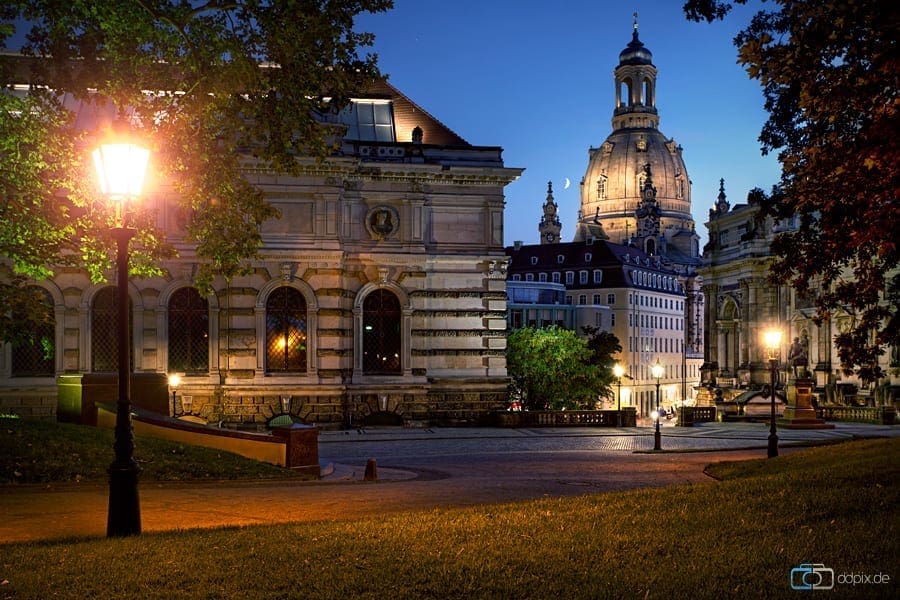 Blick auf die Frauenkirche