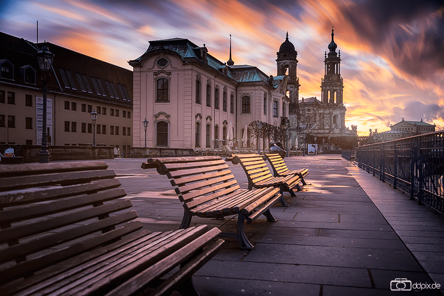 Sturmtief Niklas über Dresden