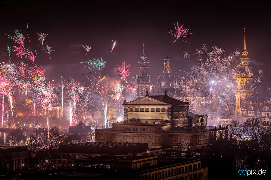Dresden zum Jahreswechsel