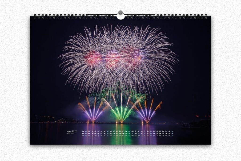 Feuerwerk Kalender 2017  DDpix.de