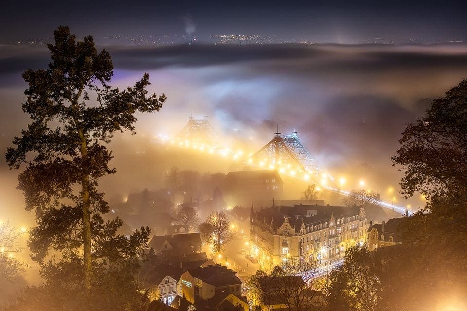 Nebel in Dresden
