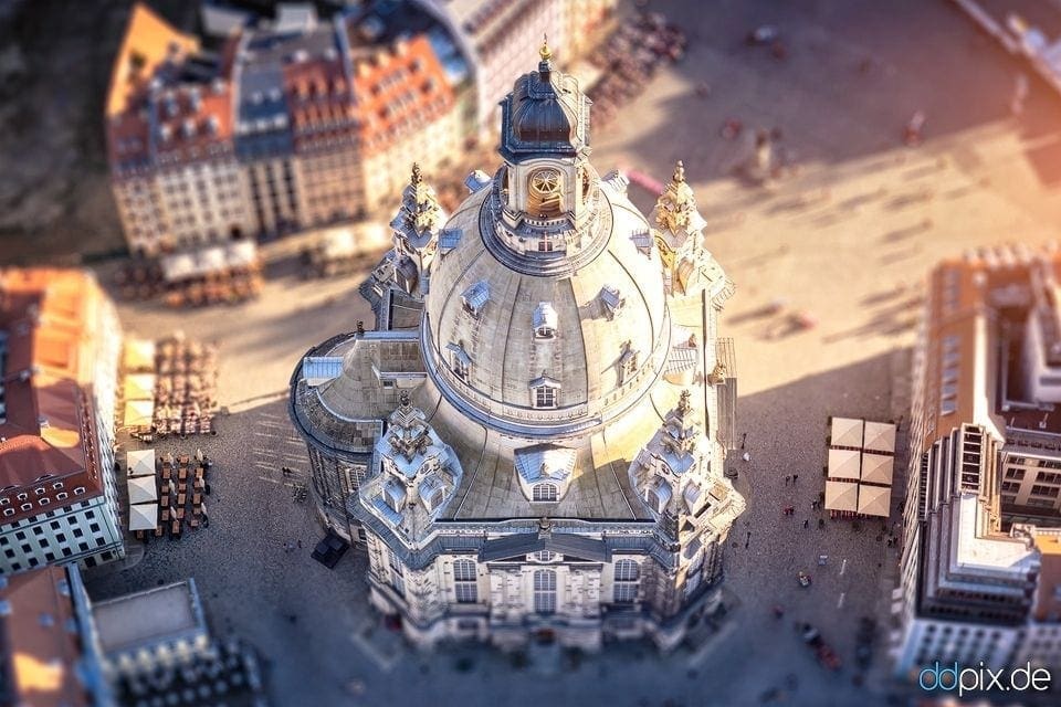 Blick auf die Frauenkirche