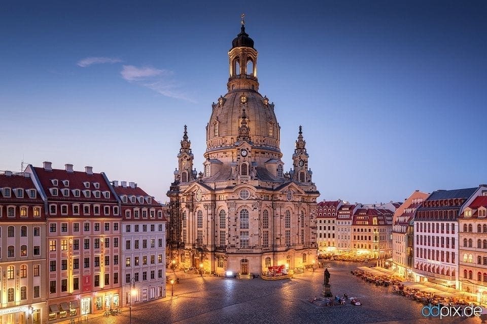 Blick auf die Frauenkirche