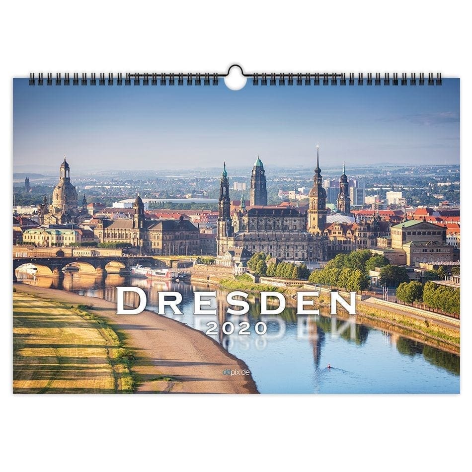 Dresden Kalender 2020  Premium Wandkalender  DDpix.de