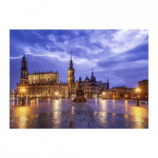 Puzzle (01256) Theaterplatz Gewitter
