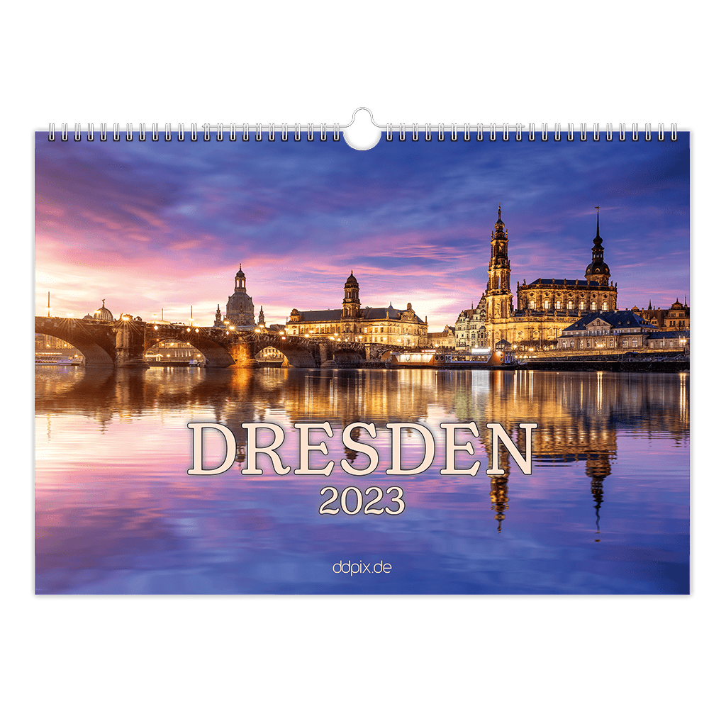 Dresden Kalender 2023  Wandkalender in DIN A3  ddpix.de