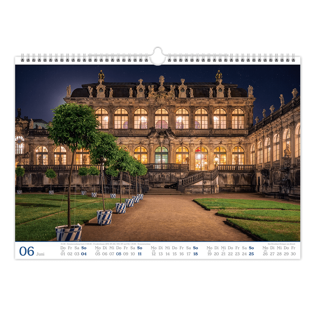 Dresden Kalender 2023  Wandkalender in DIN A3  ddpix.de