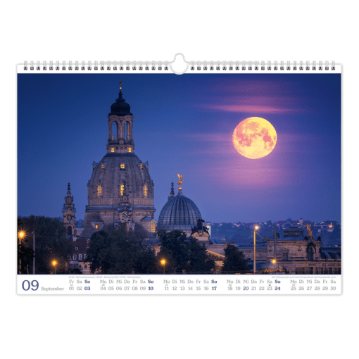 Dresden Kalender 2023 September