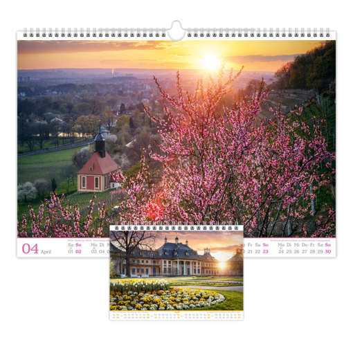 Dresden Kalender 2023 Set April