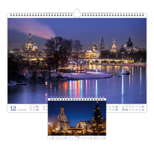 Dresden Kalender 2023 Set Dezember