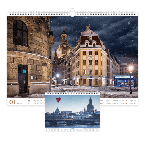 Dresden Kalender 2023 Set Januar