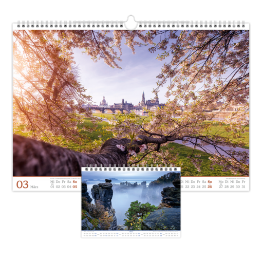Dresden Kalender 2023 Set März