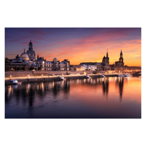 Skyline im Abendrot