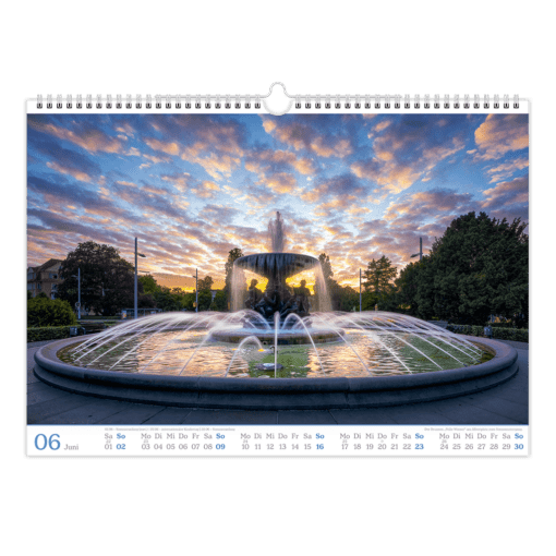 Dresden Kalender 2024 - Juni Kalenderblatt