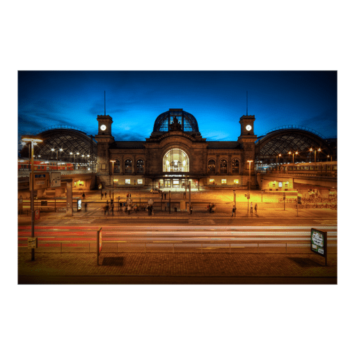 Poster (00202) Hauptbahnhof Dresden