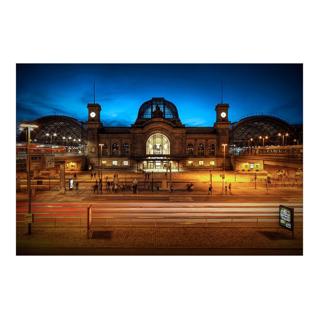 Acryl Board (00202) Hauptbahnhof Dresden