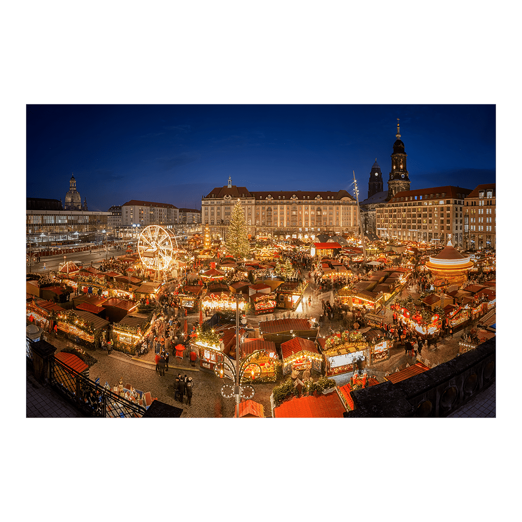 Fotoabzug (00271) Dresdner Striezelmarkt