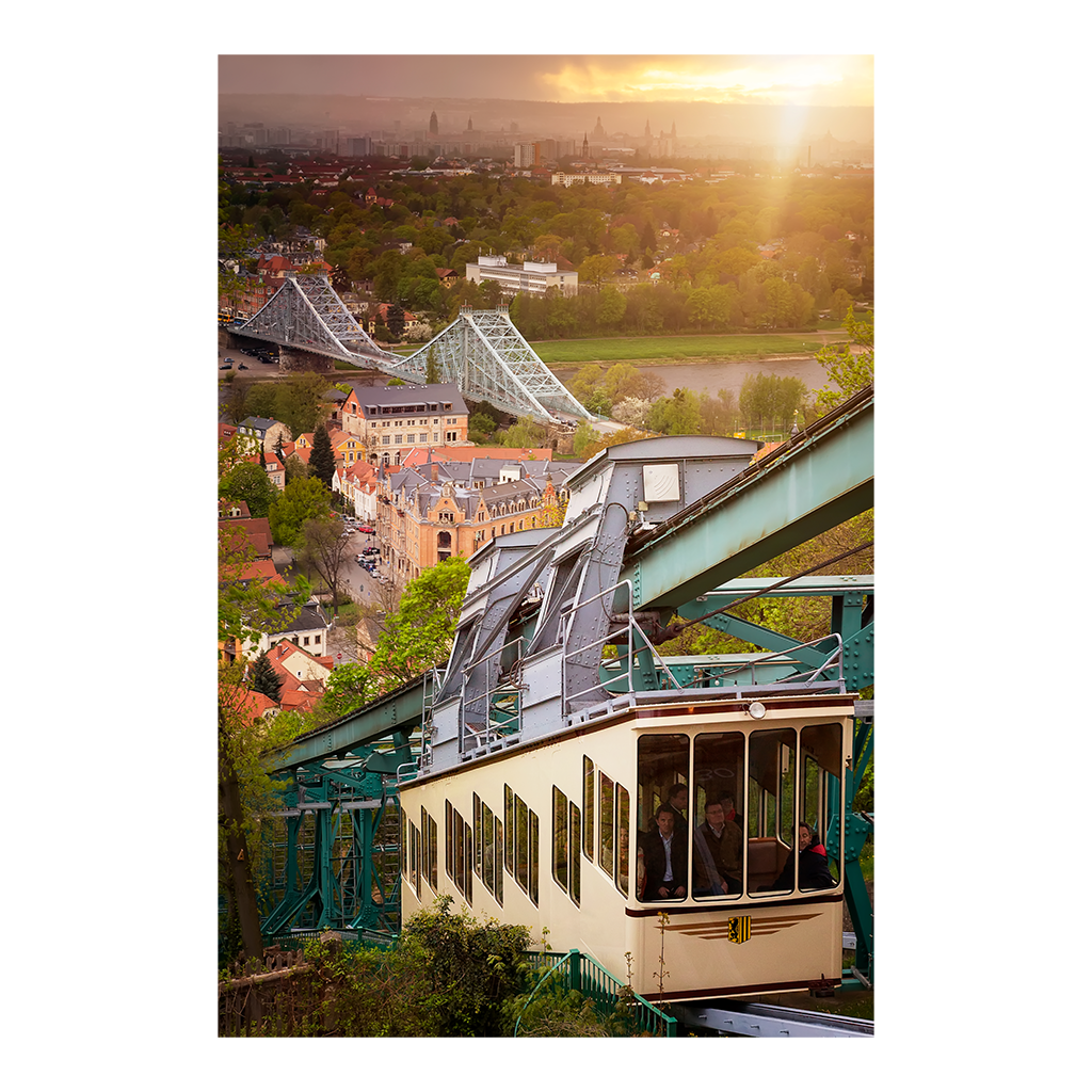 Poster (00279) Dresdner Schwebebahn
