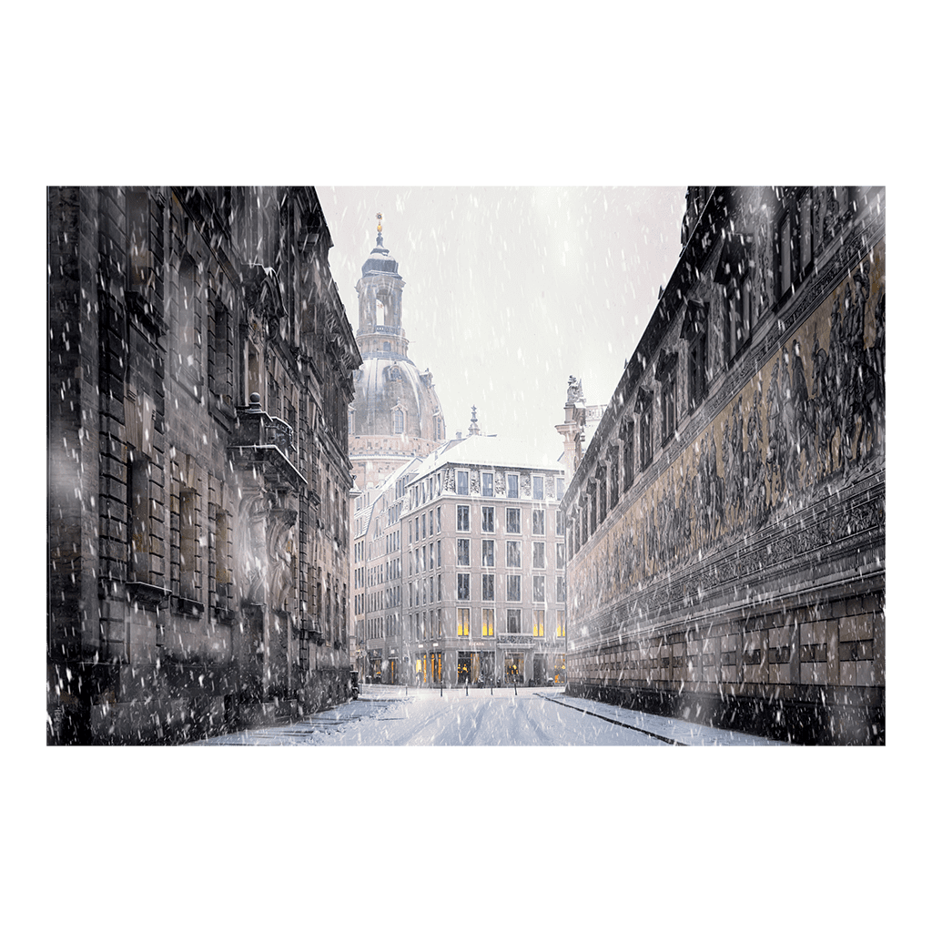 Fotoabzug (00352) Augustusstraße im Winter