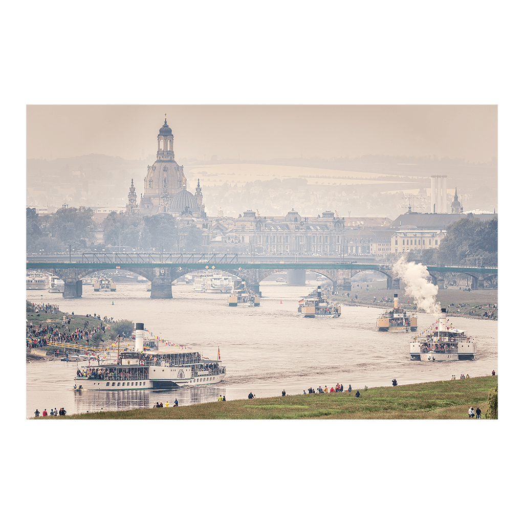 Fotoabzug (00372) Dampferparade Dresden