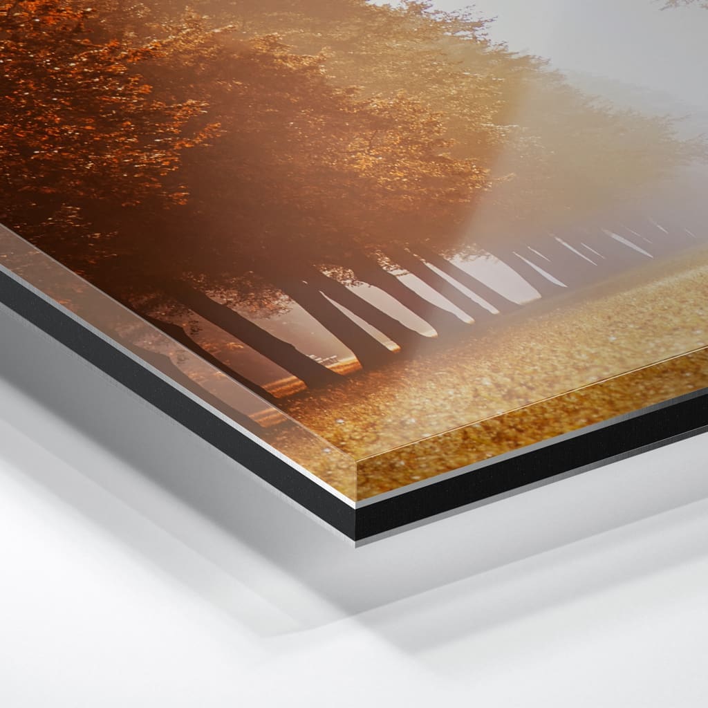 Acryl Board (00390) Großer Garten im Nebel – Bild 2