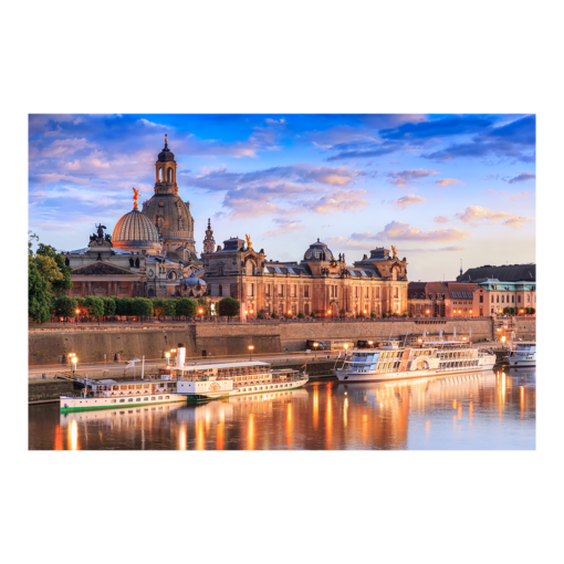 Poster (00417) goldenes Dresden