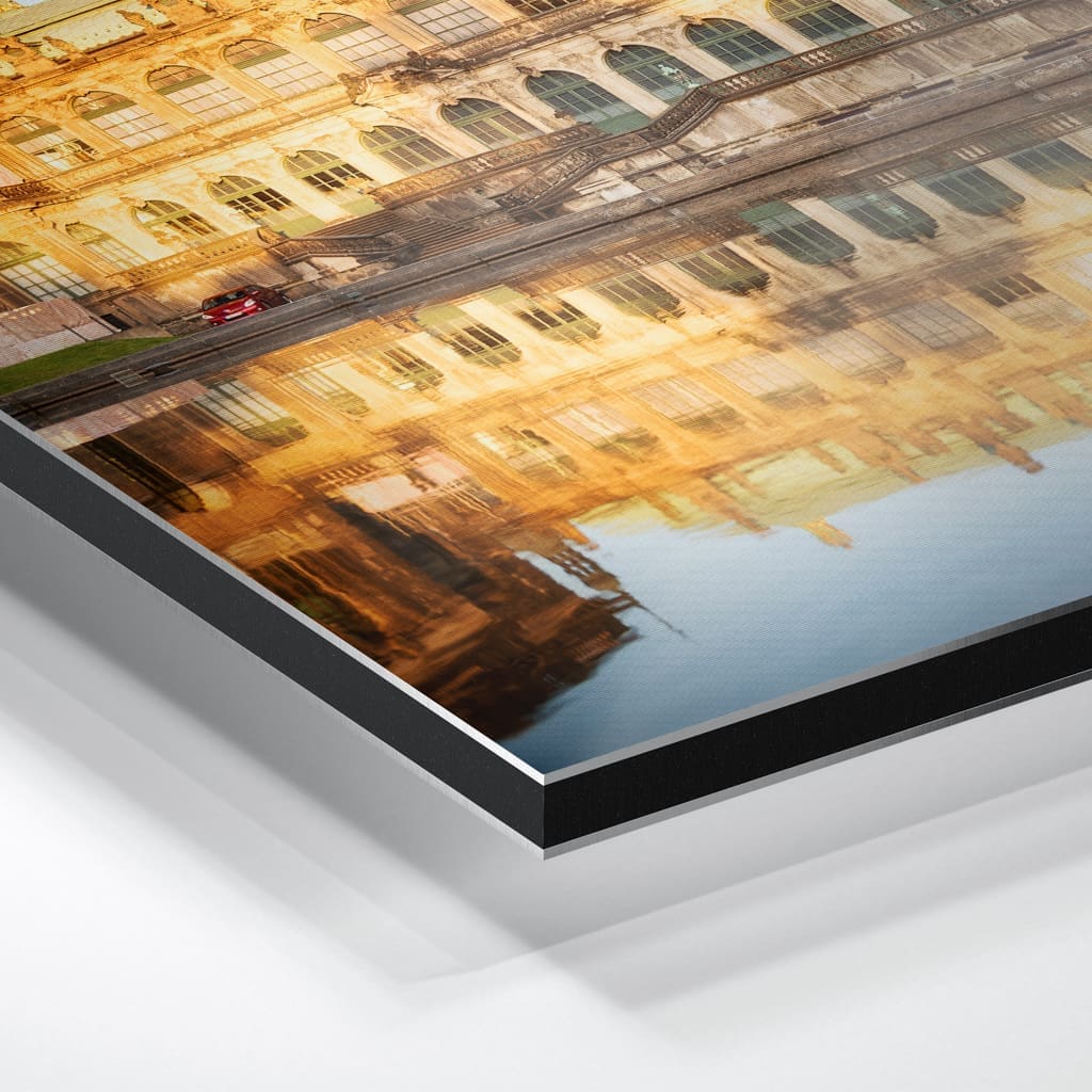 Alu-Dibond (00423) Dresdner Zwinger Spiegelung – Bild 5