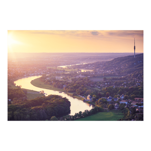 Poster (00518) Dresdner Elbtal