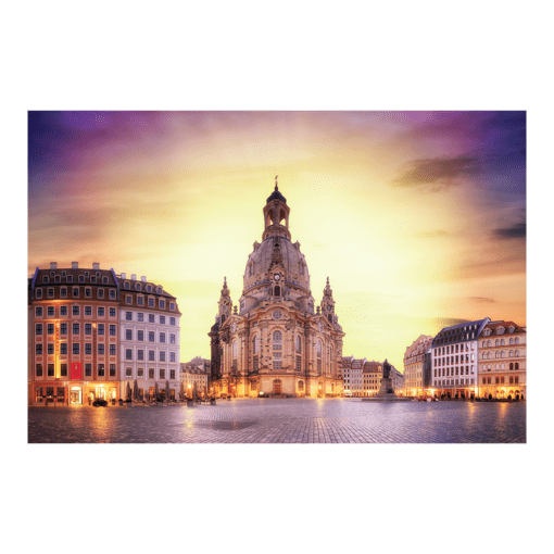 Poster (00528) Frauenkirche im goldenen Licht