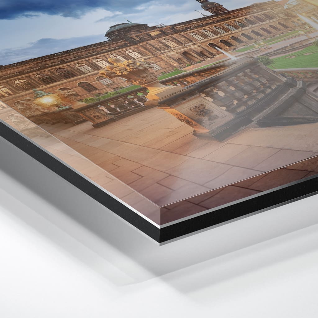 Acryl Board (00558) Dresdner Zwinger Innenhof – Bild 2