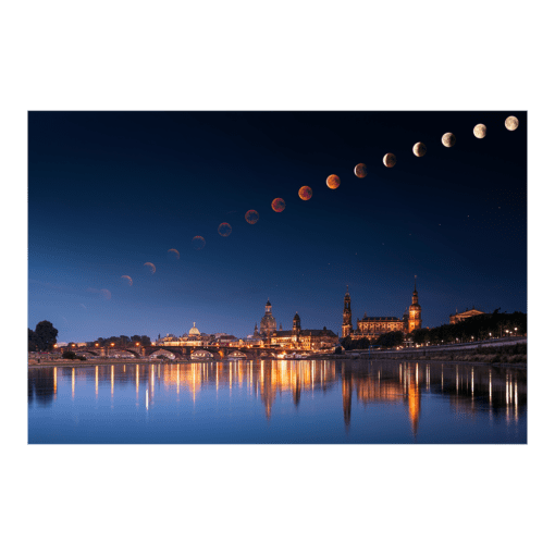 Acryl Board (00630) Mondfinsternis Dresden
