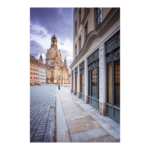 Poster (00675) Blick auf die Frauenkirche