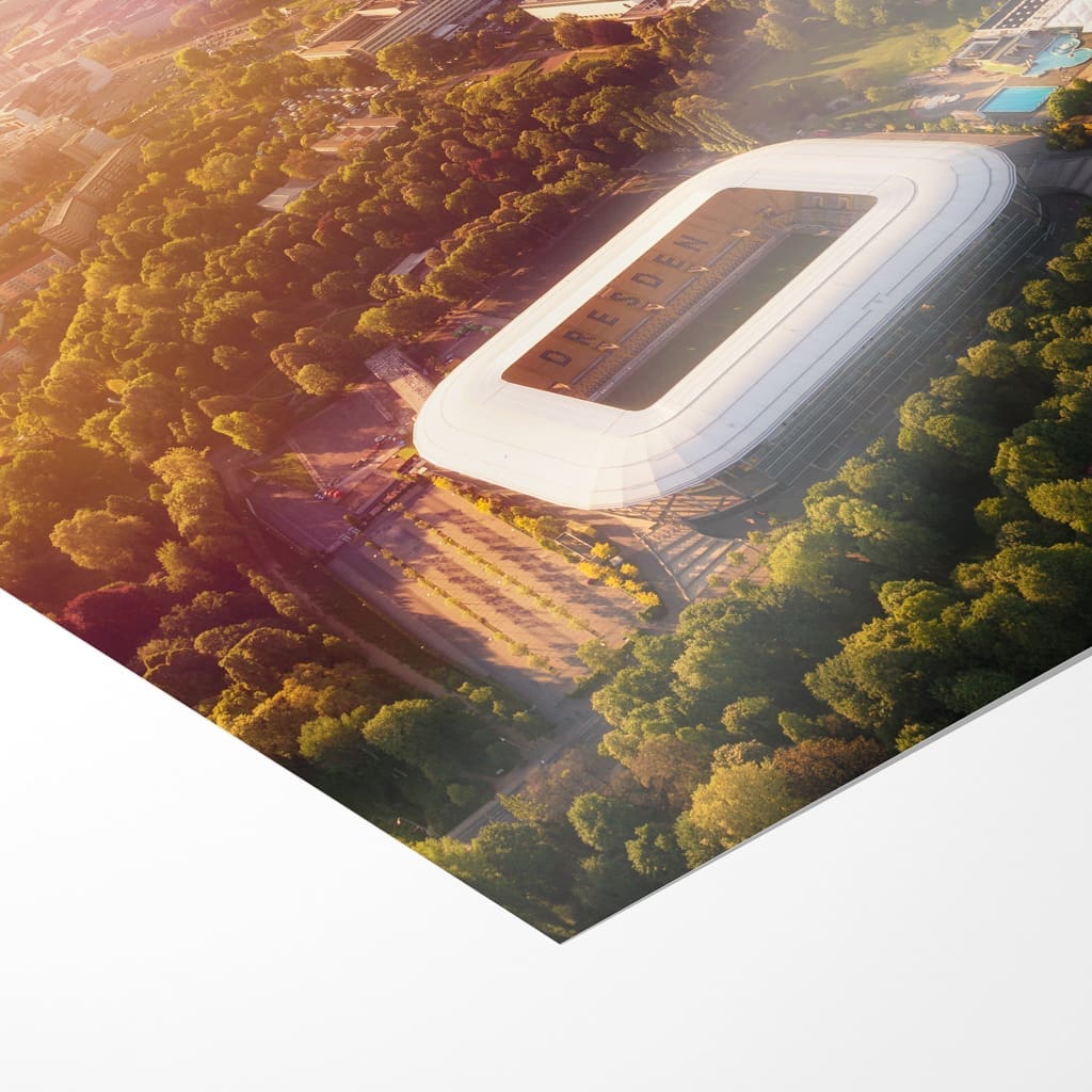 Fotoabzug (00715) Dynamo Stadion Luftbild – Bild 3